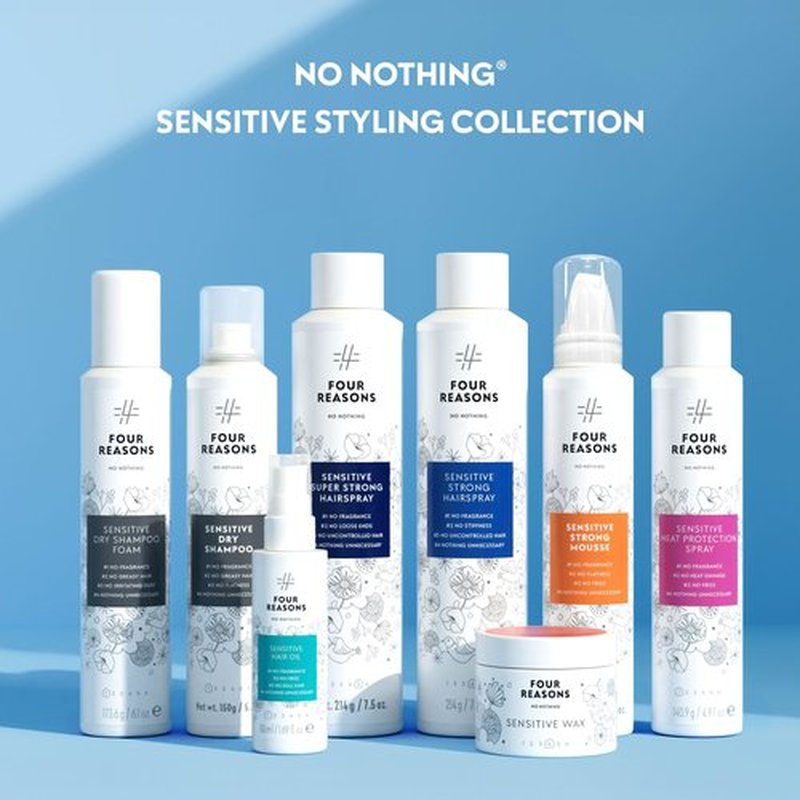 No nothing Super Strong Hairspray, Finishing Hair Spray Extra Hold for Women & Men, Hypoallergenic Humidity & Frizz Control Hair Care Products with UV Protection, Fragrance Free, Unscented, 7.5 oz