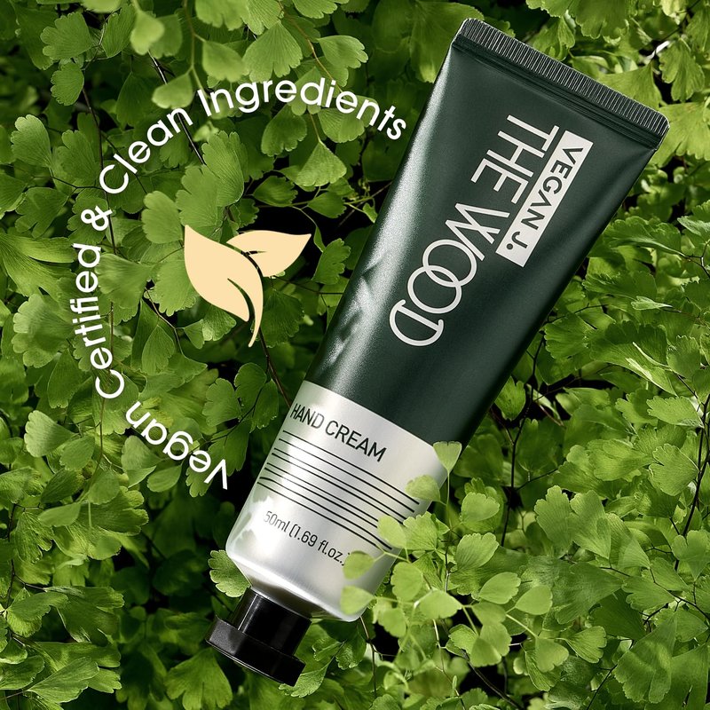 Wood Hand Cream - Deep Hydration with Shea Butter | Fast-Absorbing, Vegan & Cruelty-Free (1.69 fl. oz.)