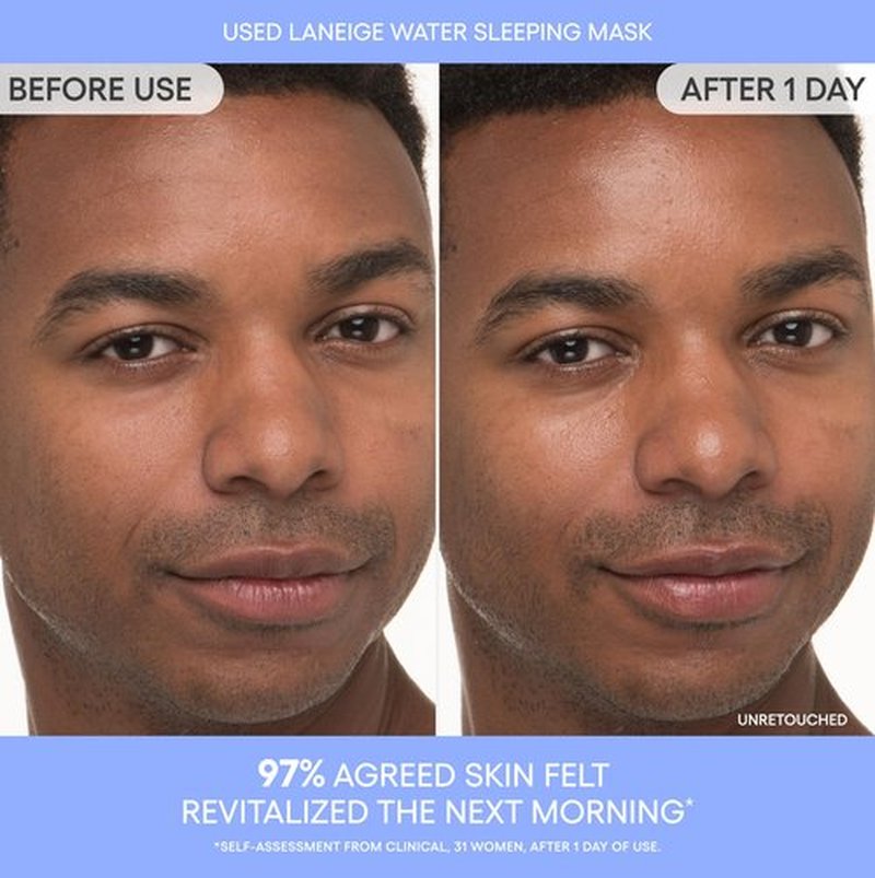 LANEIGE Water Sleeping Mask: Brightening Overnight Korean Sleeping Mask for Deep Hydration