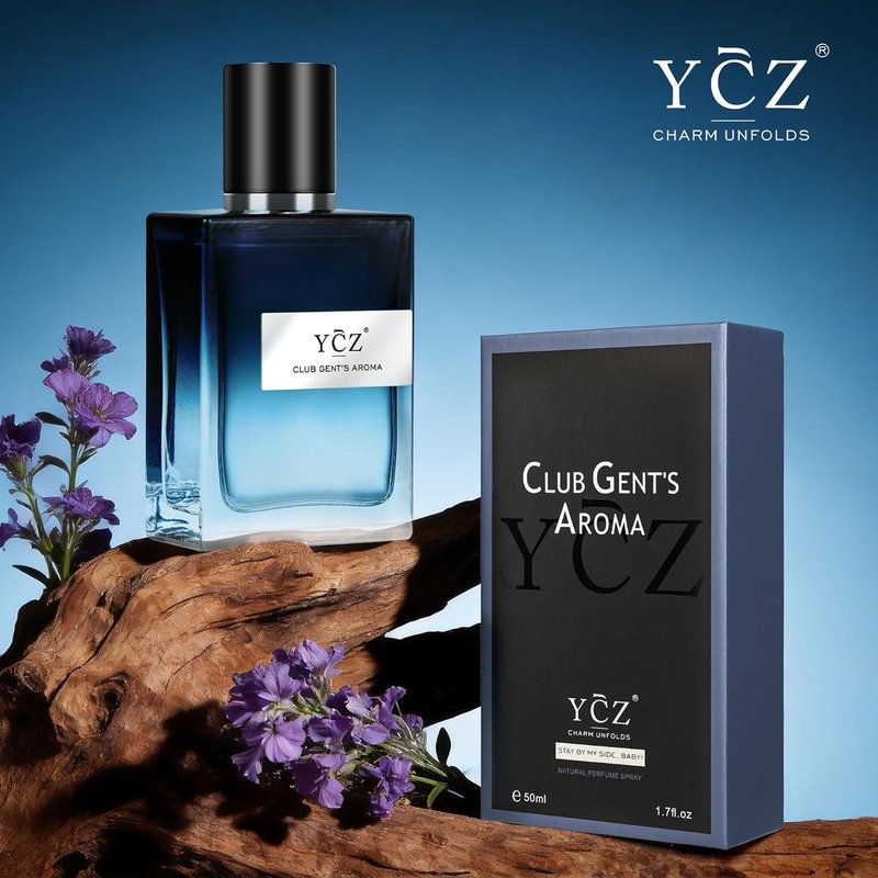Ycz Club Cologne for Men - Long-Lasting Nightclub Essential Fragrance | 1.7oz Aromatic Woody Notes