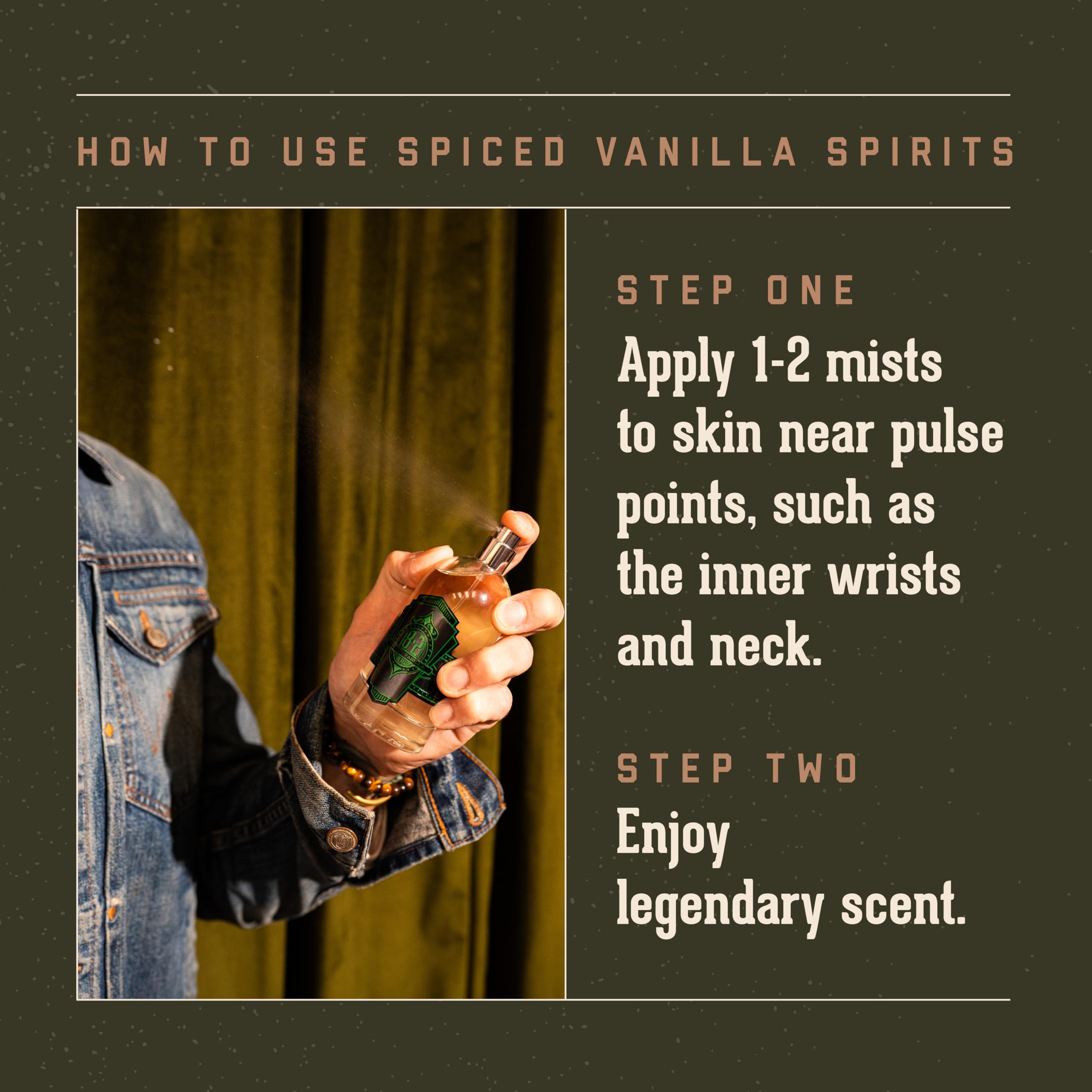 18.21 Man Made Men’s Cologne Spirits, 3.4 fl. oz - Long-Lasting Eau de Parfum for Men, Spiced Vanilla Fragrance - Eau de Toilette with Masculine Aromatics