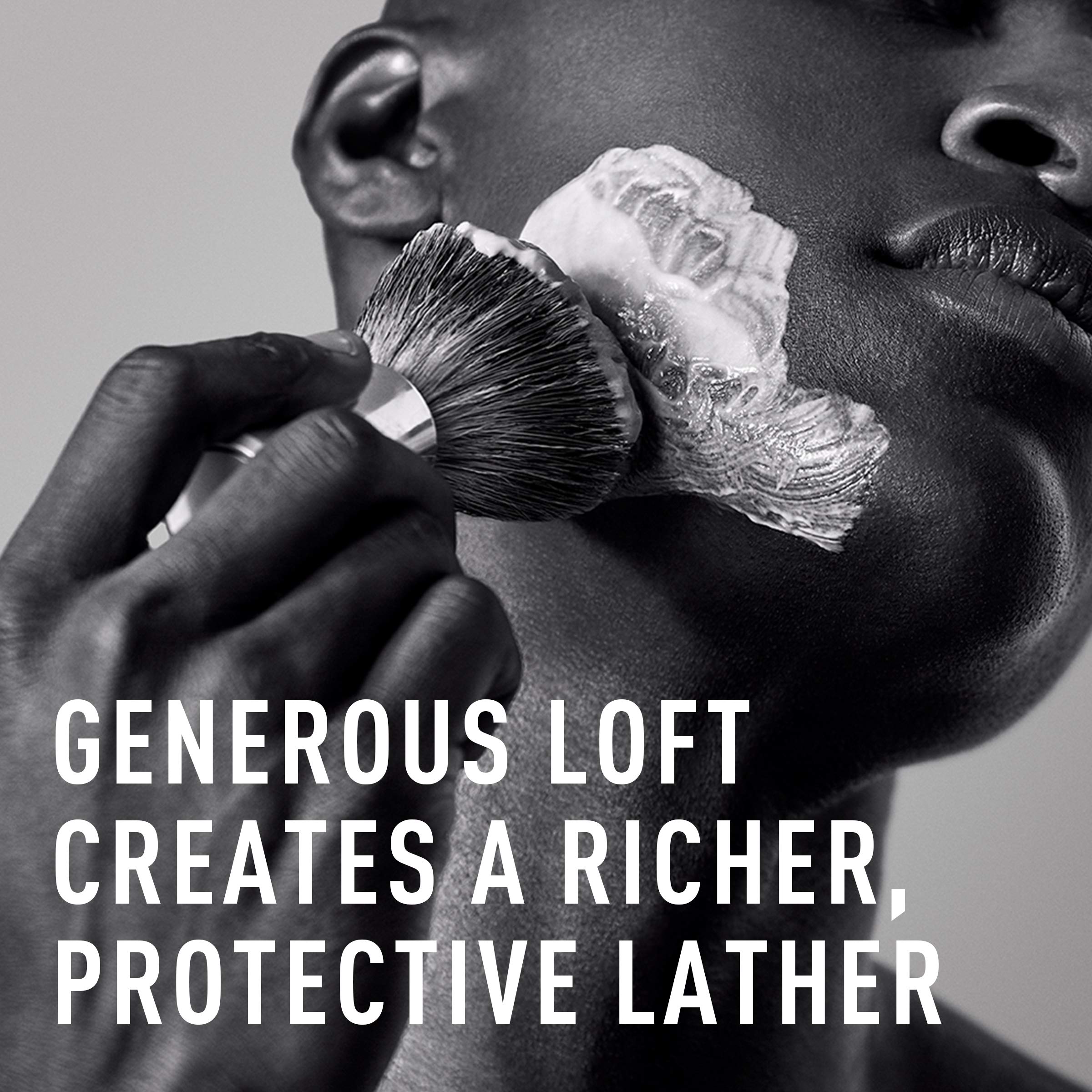 Bevel Luxury Shaving Brush - Vegan Hair Brush for Use With Safety Razor, Exfoliates Skin to Help Prevent Razor Bumps