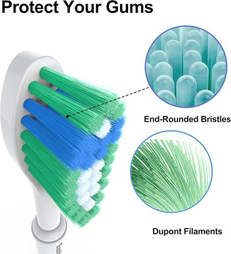 Oral-B Precision Clean Replacement Toothbrush Heads - Rotating & Oscillating | Compatible with Braun Pro Smart Genius