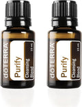 doTERRA Purify Essential Oil - Cleansing Blend for Freshness | 15 ml (2 Pack)