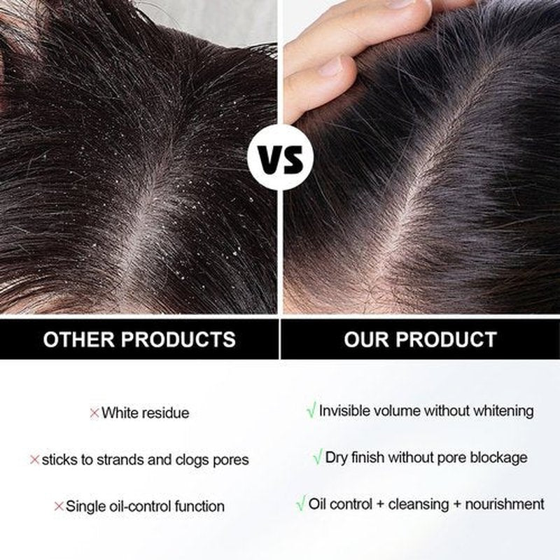 LADDYFOX 7.61Oz Hair Dry Shampoo Spray, Instantly Refreshes Hair No White Residue, Refresh Hair with Rice Starch - Absorbs Excess Oil, Oil Control and Volumizing Dry Shampoo for Women