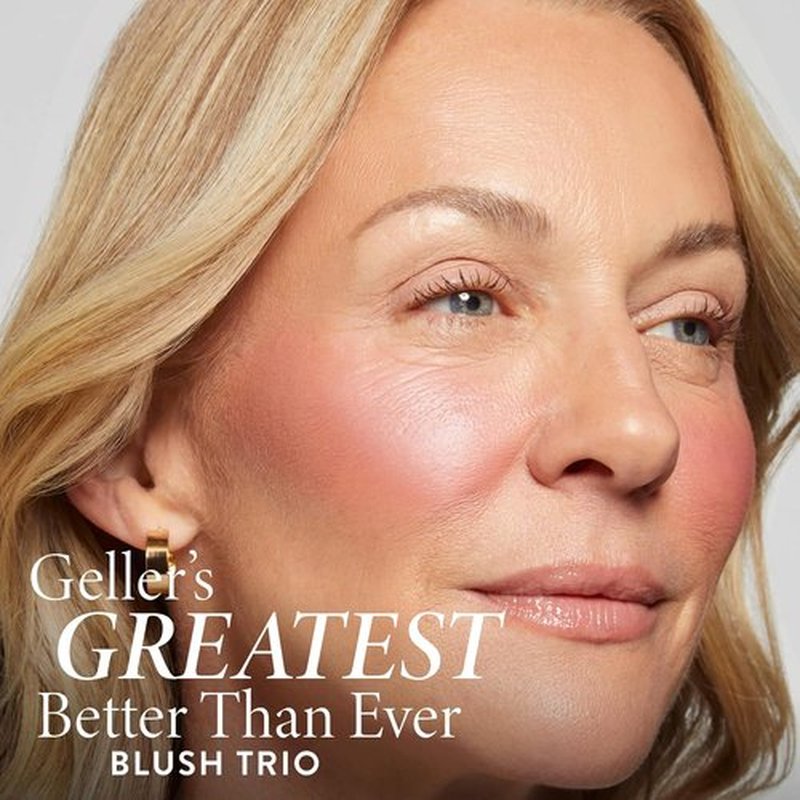 Laura Geller New York Blush Palette - Better Than Ever 3-Piece Marbleized Blush Trio