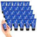 Lilingsty Shaving Cream Bulk, 20ml/0.7fl oz Travel Shaving Cream, Individually Packaged, Suitable for Travelling, Hotels, Home, Camping, Charities, Homeless People (100-PACK)