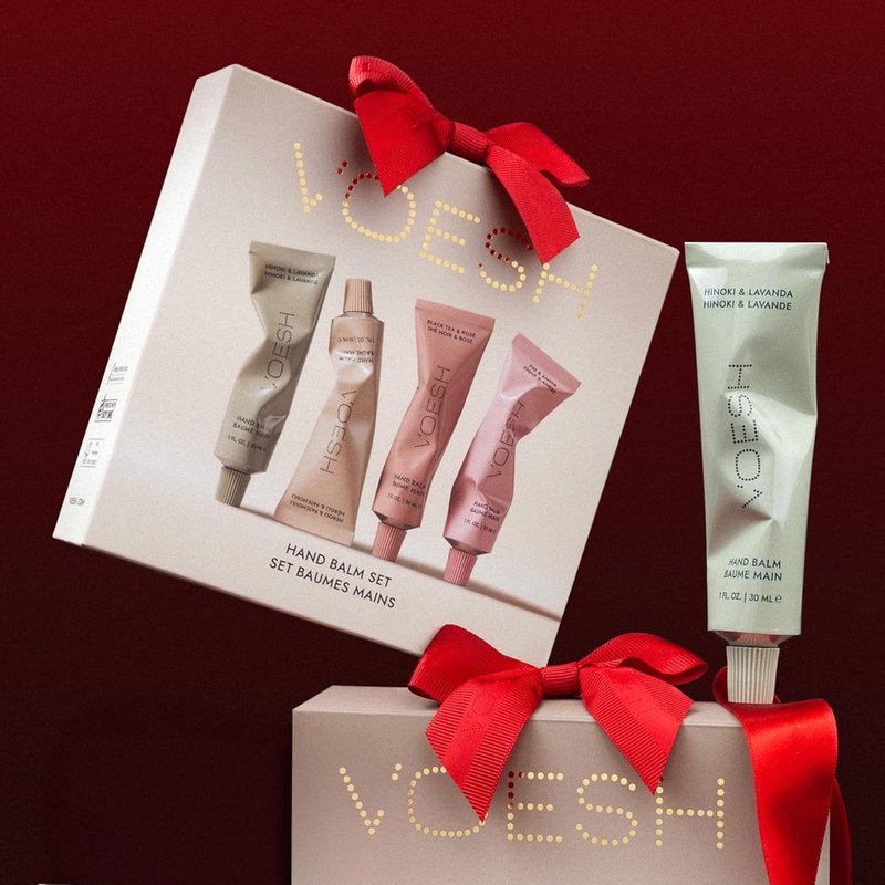 VOESH Vegan Hand Balm Gift Set - Deep Hydration for Soft Skin | K-Beauty Korean Skincare