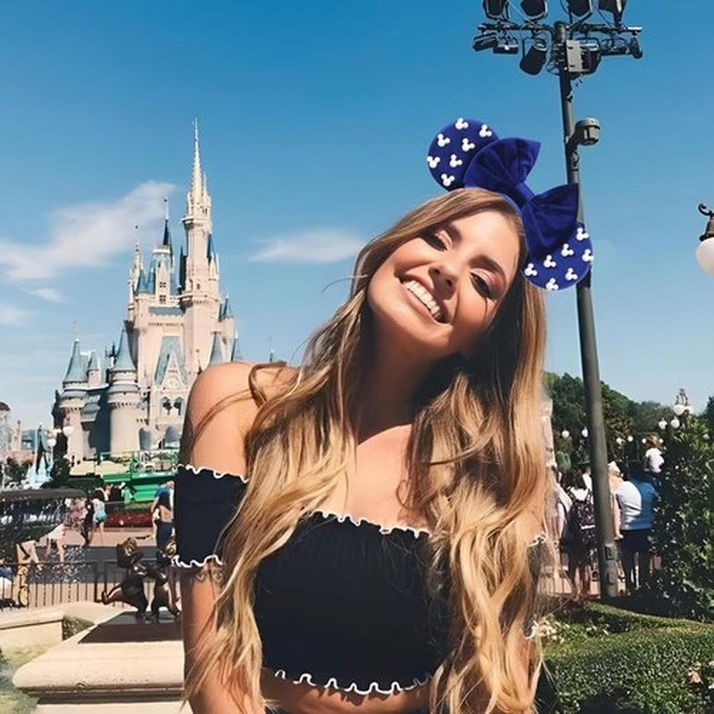 JOYFISCO Mouse Ears Headbands Shiny Bow Mouse Ears Headband Glitter Party Princess Decoration Cosplay Hair Band for Women