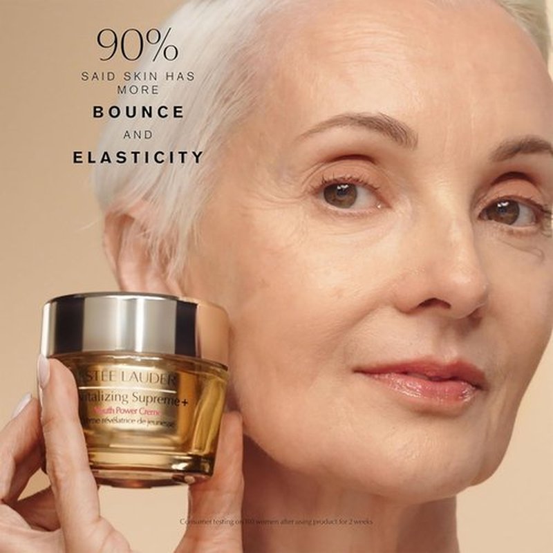 Estée Lauder Revitalizing Supreme+ Youth Power Cream - Hydrating Face Moisturizer with Hyaluronic Acid & Peptides | Anti-Aging Formula