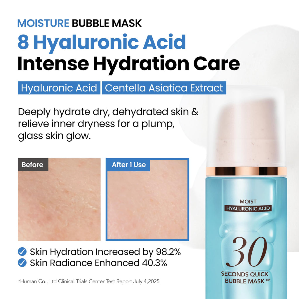 MENOKIN Korean Face Mask 3sets [30 seconds Quick Bubble Mask] (Collagen, Brightening, Moisturizing), Hydration improvement, Radiance-boosting, Easy-to Use, Glass Skin, 3.21 fl.oz