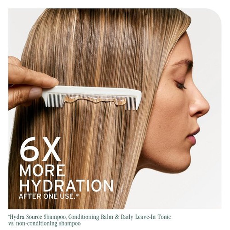 BIOLAGE Hydra Source Detangling Solution - Moisturizes Dry Hair, Reduces Frizz & Flyaways, Paraben-Free
