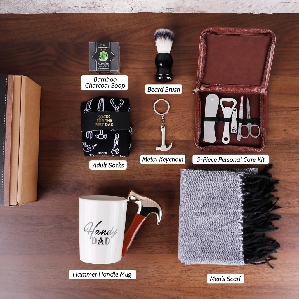bespritGIFT Birthday Gifts for Men Self Care Premium Gifts Baskets for Him Gifts Basket Ideas Set Thank You Gifts Man Retirement Father Birthday Presents for Dad Husband Boyfriend Box