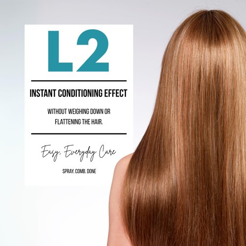 Lakmé L2 Classic Bi Phase Conditioner, Detangling Spray for Hair, Leave In Conditioner Spray For All Hair Types, 10.2 Fl Oz