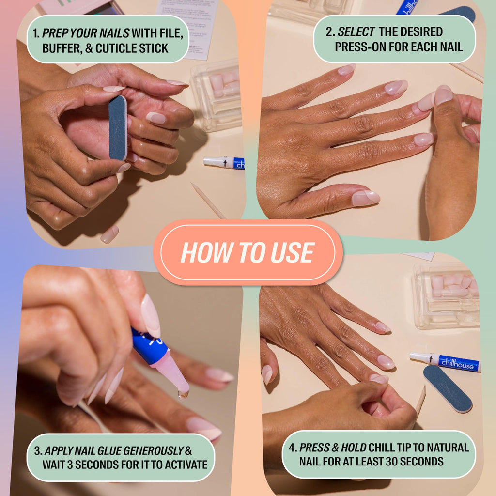 Chillhouse Women's 90s Supermodel Nail Kit
