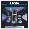 AXE Phoenix Fresh Gift Set for Men Body Wash, Spray & Antiperspirant, 48H Protection, Crushed Mint & Rosemary Scent (3 Piece Set)