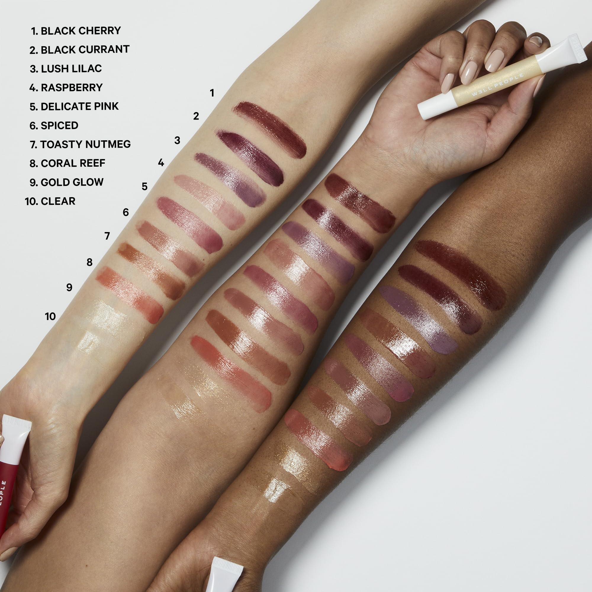 Well People Lip Nurture Hydrating Balm, Lip Balm For Hydration & Vibrant Sheer Color, Soothes & Softens Lips, Vegan & Cruelty-free, Gold Glow