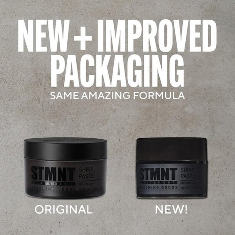 STMNT Grooming Goods Shine Paste - Strong Control with Natural Shine Finish | Non-Greasy Formula