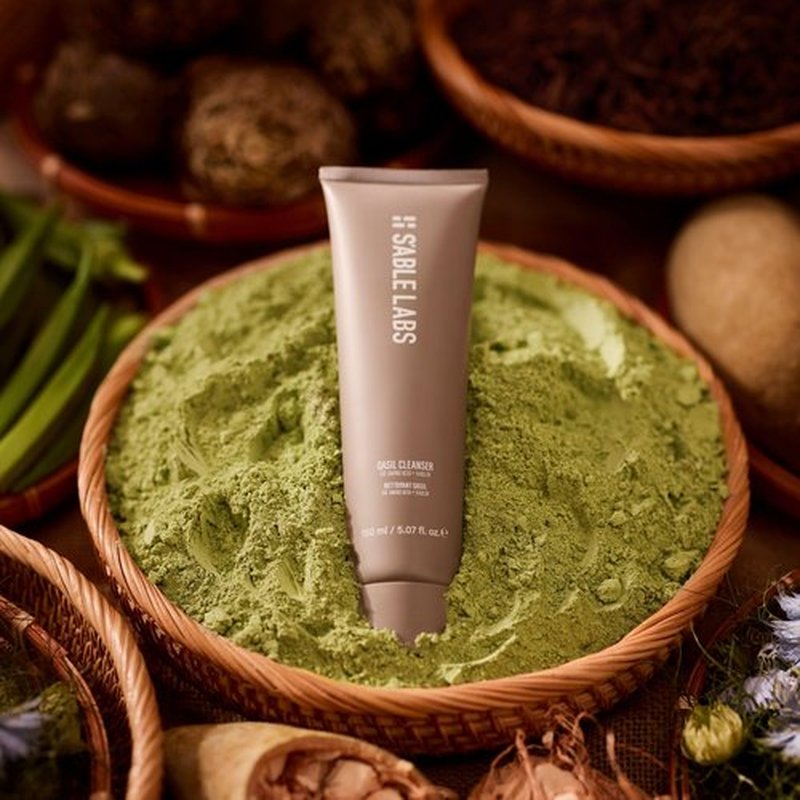 S'ABLE LABS - Qasil Facial Cleanser | Nourish, Cleanse, Soothe, Smooth | Oat Amino Acids, Shea Butter, Squalene, Vitamins E + B | Melanin-Inclusive Skincare (150 mL | 5.07 fl oz)