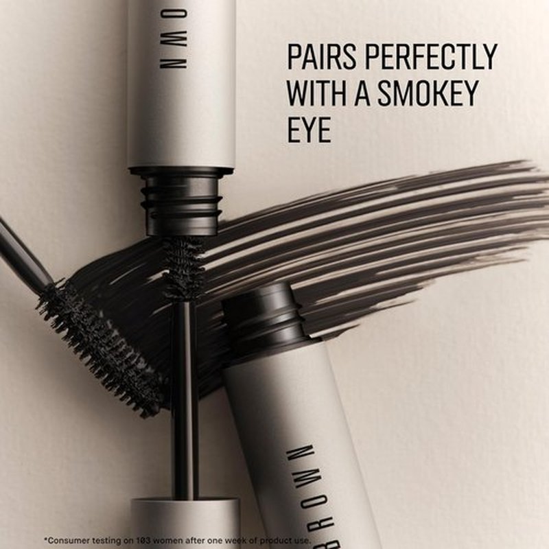 Bobbi Brown Smokey Eye Mascara - Long-Wearing, Volumizing Formula | No Flaking or Smudging, 0.2 Fl Oz