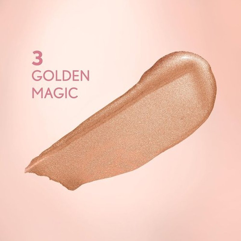 Covergirl Exhibitionist Liquid Glitter Eyeshadow - Highly Pigmented, Long-Wearing, Golden Magic, 0.13oz