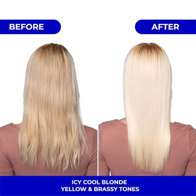 Naissant Icy Cool Blonde Shampoo & Toning Mask Set - Ultra High-Purity Pigments | Neutralizes Yellow Tones | 2 x 10.1 Fl Oz