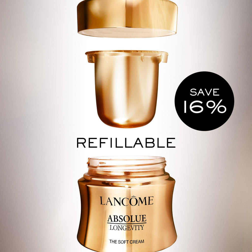 Lancôme Absolue The Soft Cream – Anti-Aging Moisturizer for Firmness, Hydration, All Skin Types: Targets Dullness, Dryness, Uneven Texture, Refill 2.0 oz.