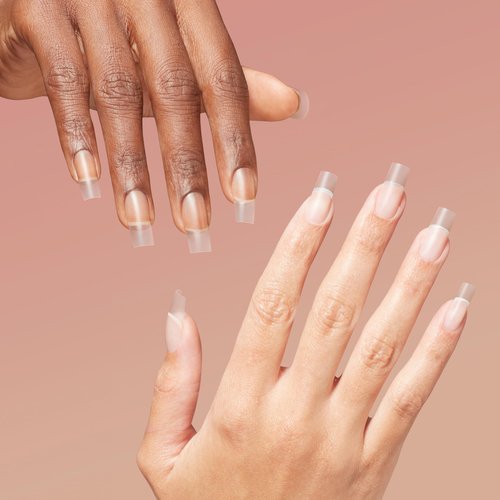 OPI GELevate Soft Gel, Nail Tips | Square Shape Extensions | Flexible & Natural Fit | 1 Box with 16 Sizes