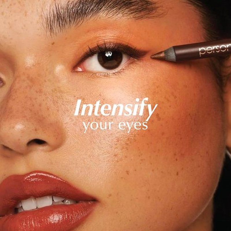 PERSONA 24HR Graphite Waterproof Eyeliner Pencil - Creamy, Smudgeable Formula for All-Day Wear | Vegan & Cruelty-Free