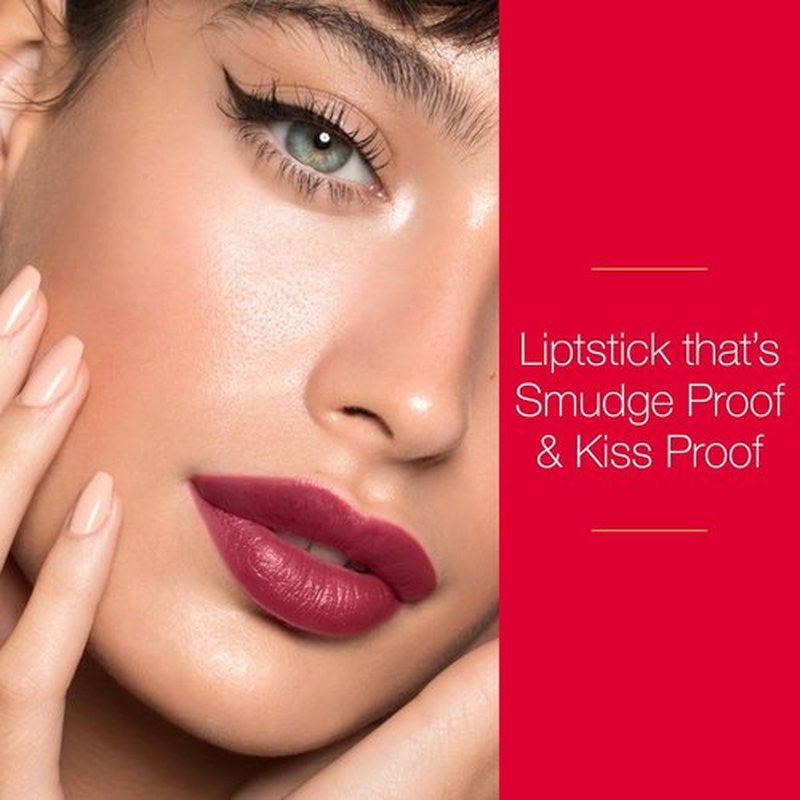 Mirabella - Smudge Proof Lipstick | Long-Lasting Hydrating Lip Color with Vegan Lanolin & Vitamin E - Rosy Matte