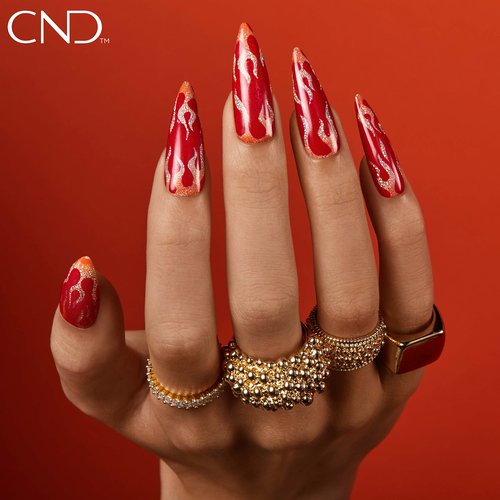 CND Vinylux Longwear Red Nail Polish, Gel-like Shine & Chip Resistant Color, Oxblood, 0.5 fl. oz