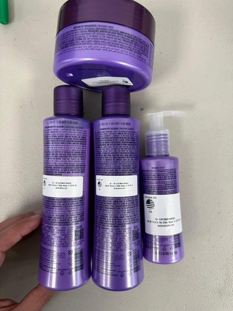 CADIVEU Keratin Hair Smoothing Set - Shampoo, Conditioner, Treatment Mask & Primer | Brazilian Formula