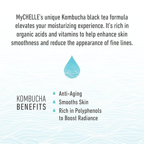 MyCHELLE Deep Repair Cream - Hydrating Face Moisturizer with Kombucha & Vitamin B for Dry Skin