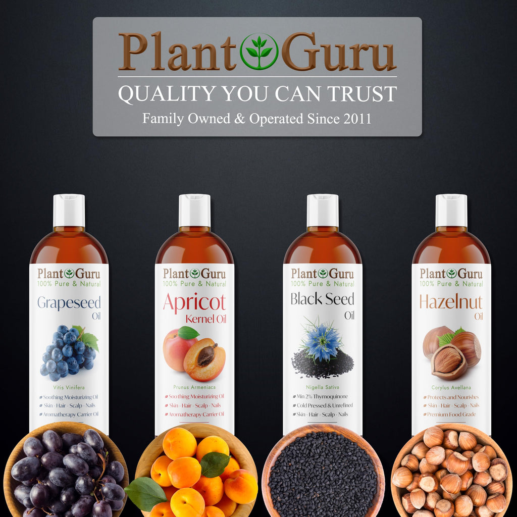 Apricot Kernel Oil 4 fl. oz. Cold Pressed Carrier 100% Pure Natural For Skin, Face, and Hair Growth Moisturizer. Great For DIY Creams, Lotions, Lip balm and Soap Making