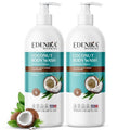 EDENIKA BOTANICALS Coconut Body Wash - Ultra Moisturizing Shower Gel for Dry Skin | 16 fl oz, 2-Pack