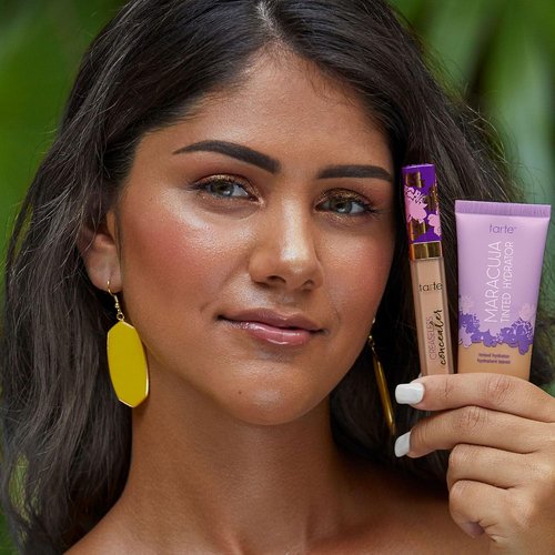 Tarte Maracuja Tinted Moisturizer - Lightweight Sheer Foundation with Hyaluronic Acid & Turmeric for Hydrated Skin | Vegan & Cruelty-Free