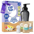 Foaming Hand Soap - Luxurious Scents And Foaming Lather, Botanical Tablets, Just Add Water - Affordable Refill Tablets - Reusable Soap Dispenser - Fab Tab (Single)
