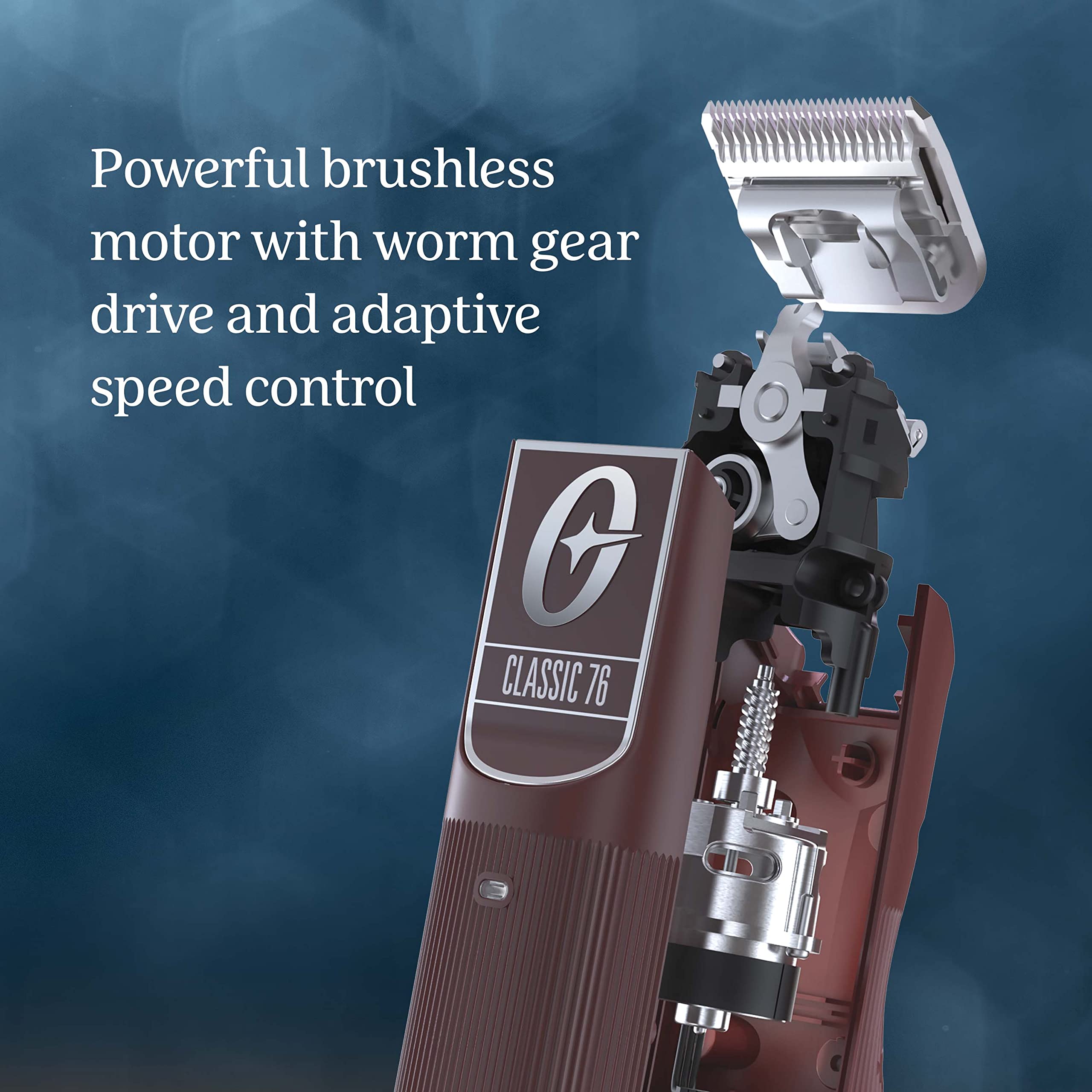 Oster Professional Burgundy Cordless C76 Clipper