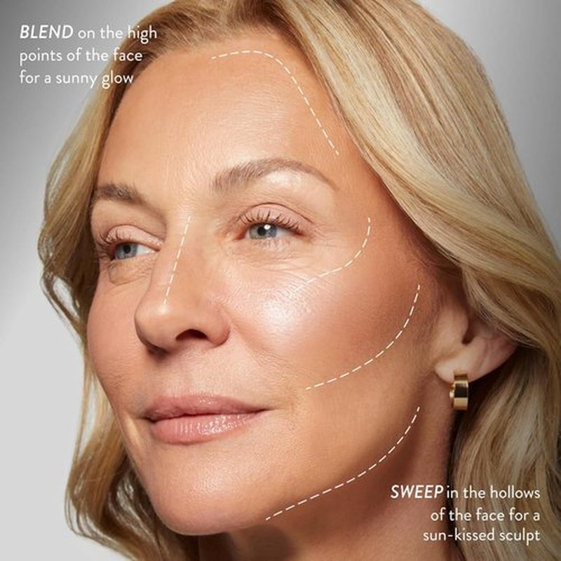 Laura Geller New York Baked Bronze-N-Brighten Bronzer Powder - Fair Shade for Natural Glow