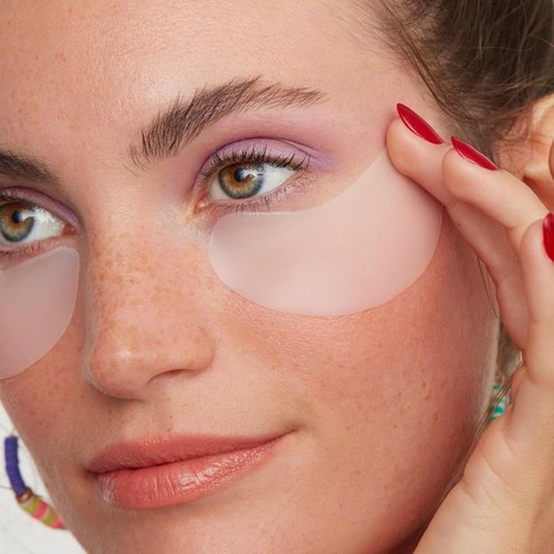 Peace Out Under Eye Patches - Biocellulose Mask with Caffeine & Niacinamide for Puffiness Relief | 6 Pairs