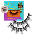 Juvia's Place Nubian Eyelashes Biba - Eyelash Extension for Day or Night Use, Vegan Mink Lashes, Cruelty-Free Fluffy Lashes, Reusable Adhesive Eyelashes, Matte Black Mink Eyelashes Natural Look