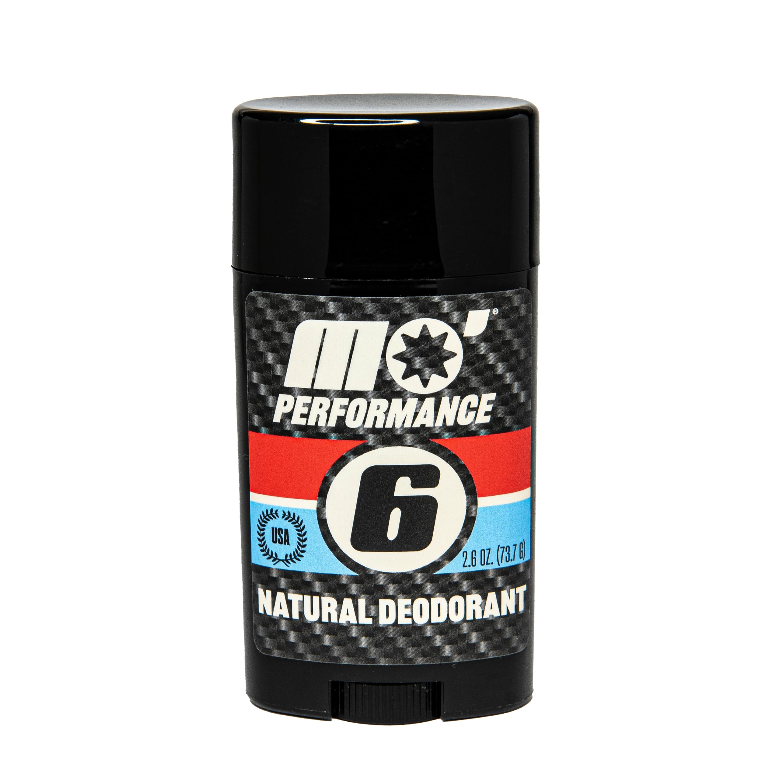 Mo' Handsome Natural Deodorant for Men Aluminum-Free, Baking Soda Free & Paraben-Free - Magnesium Hydroxide & Zinc Ricinoleate for All-Day Odor Control, Sensitive Skin Safe - Made in USA