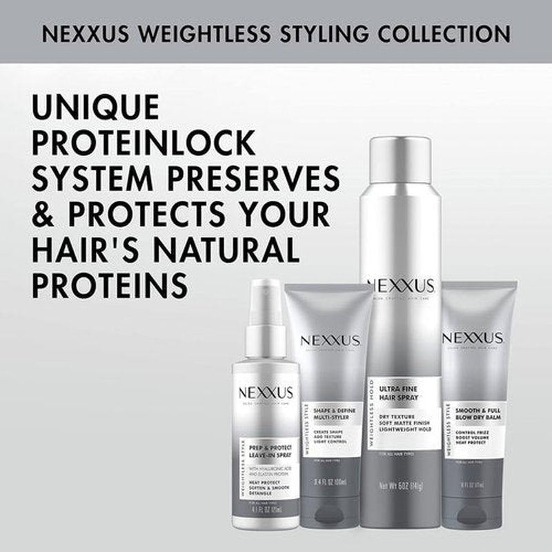 Nexxus Shape and Define Multi-Styler - Weightless Hair Styling Cream for Light Hold | 3.4 oz