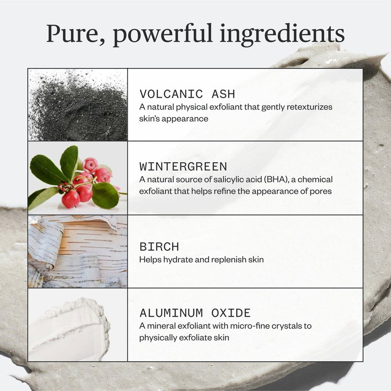 Ursa Major Green Slate Mineral Polish | Renew Appearance of Dull + Uneven Skin | Exfoliates Skin to Smooth, Refresh & Brighten | Vegan, Cruelty-Free & Non-Toxic 3.88oz