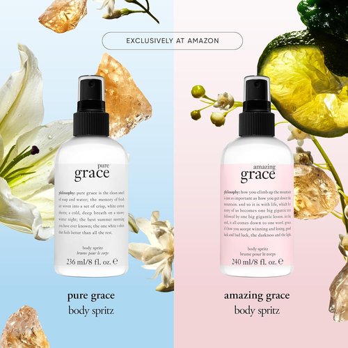 Philosophy Amazing Grace Perfume - Clean & Floral Women's Fragrance - Bergamot, Muguet & Musk Notes - Long-Lasting Scent