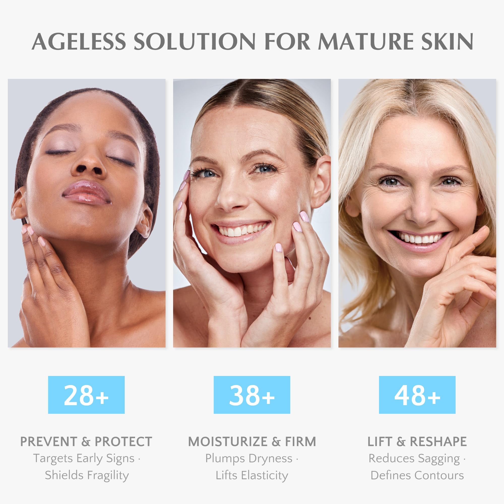 EnaSkin Retinol Collagen Face Cream: Wrinkle Cream for Women, Neck & Décolleté Anti Aging Moisturizer with 7% Hyaluronic Acid Serum - Day/Night Skin Firming & Tightening, 1.7 Oz