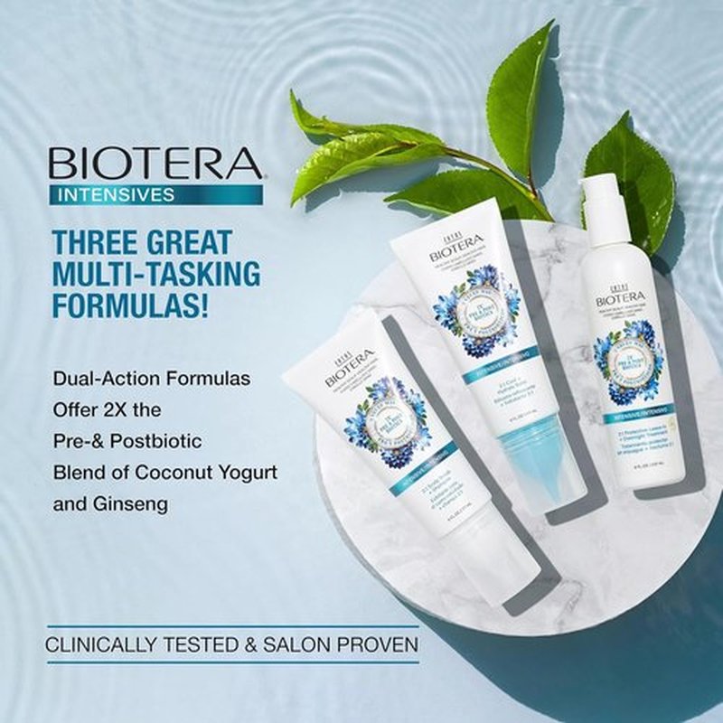 Biotera Intensives Cool + Hydrate Balm Conditioner - Vegan, Paraben & Sulfate Free | 6 Fl Oz