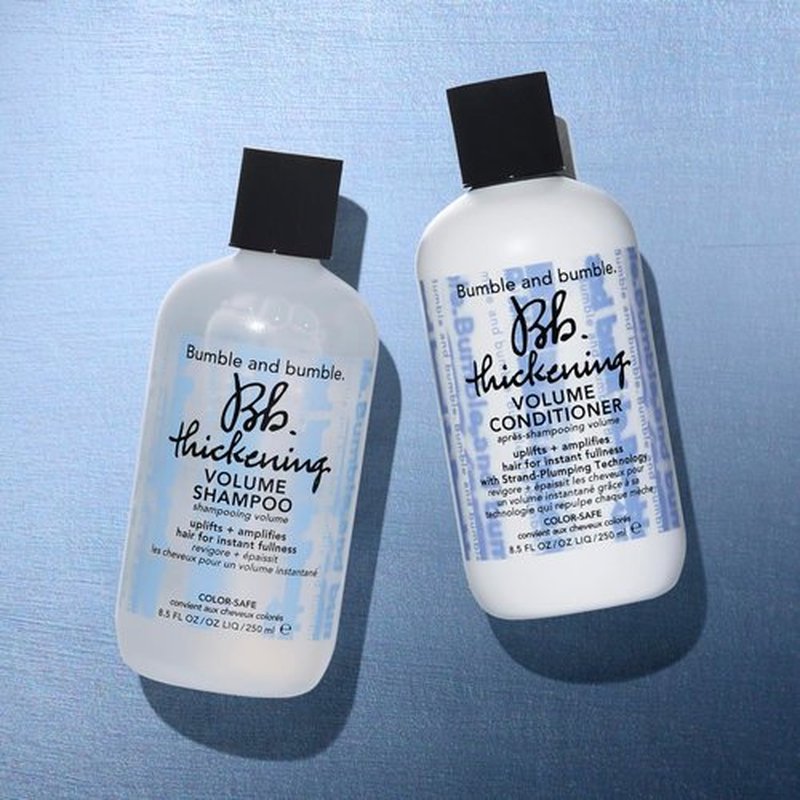 Bumble and bumble. Thickening Volumizing Shampoo, Conditioner & Mousse Set - Full Size | Heat Protectant for Fine to Medium Hair