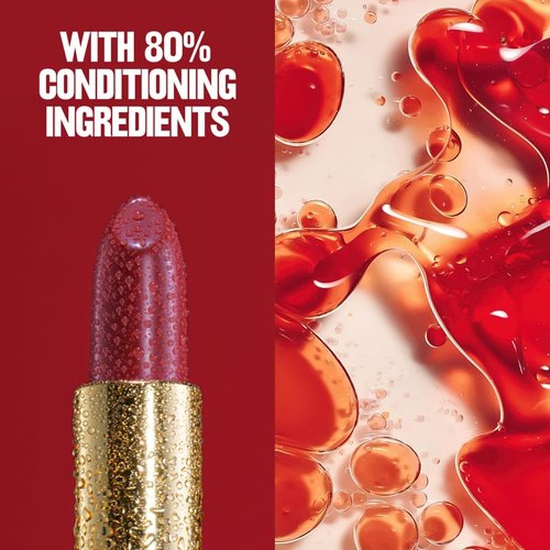 REVLON Super Lustrous Lipstick,Creamy Formula For Soft,Fuller-Looking Lips,Moisturized Feel,520 Wine With Everything,0.15 oz,(Pack of 2)