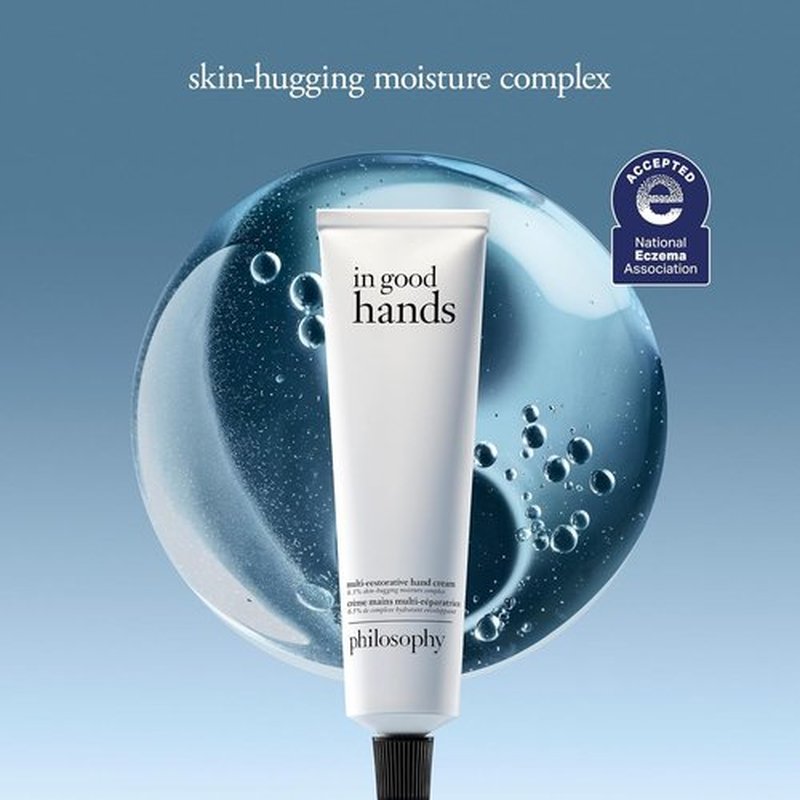 Philosophy Pure Grace Body Emulsion 8 Fl Oz | In Good Hands Unscented Hand Cream 1 Fl Oz Bundle